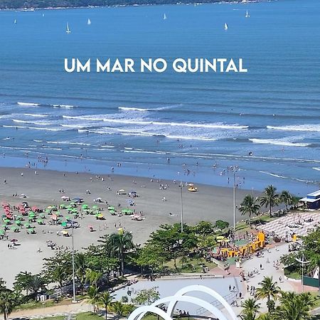 Apartamento Pe Na Areia Melhor Vista Mar De Santos Exterior photo