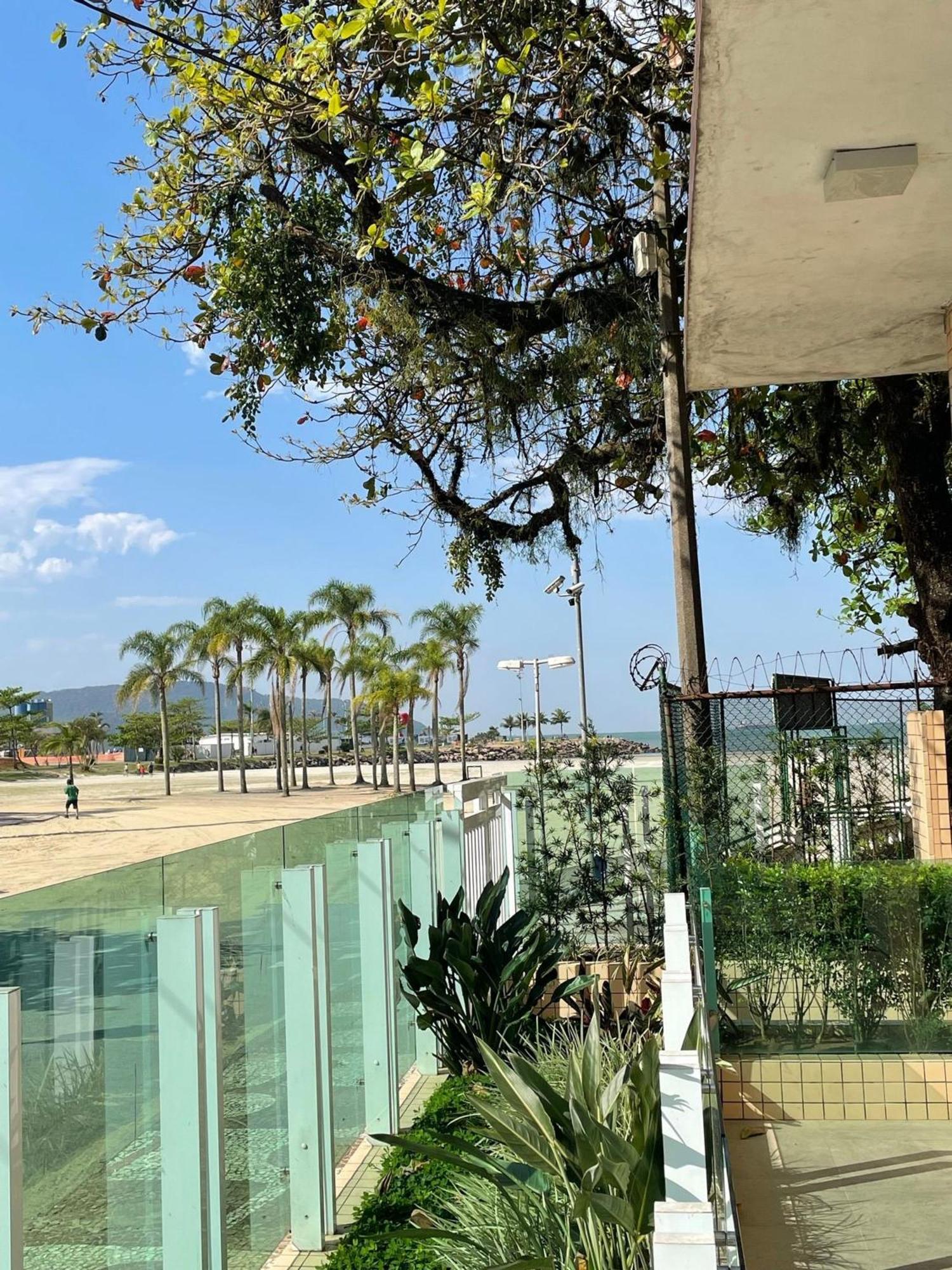 Apartamento Pe Na Areia Melhor Vista Mar De Santos Exterior photo