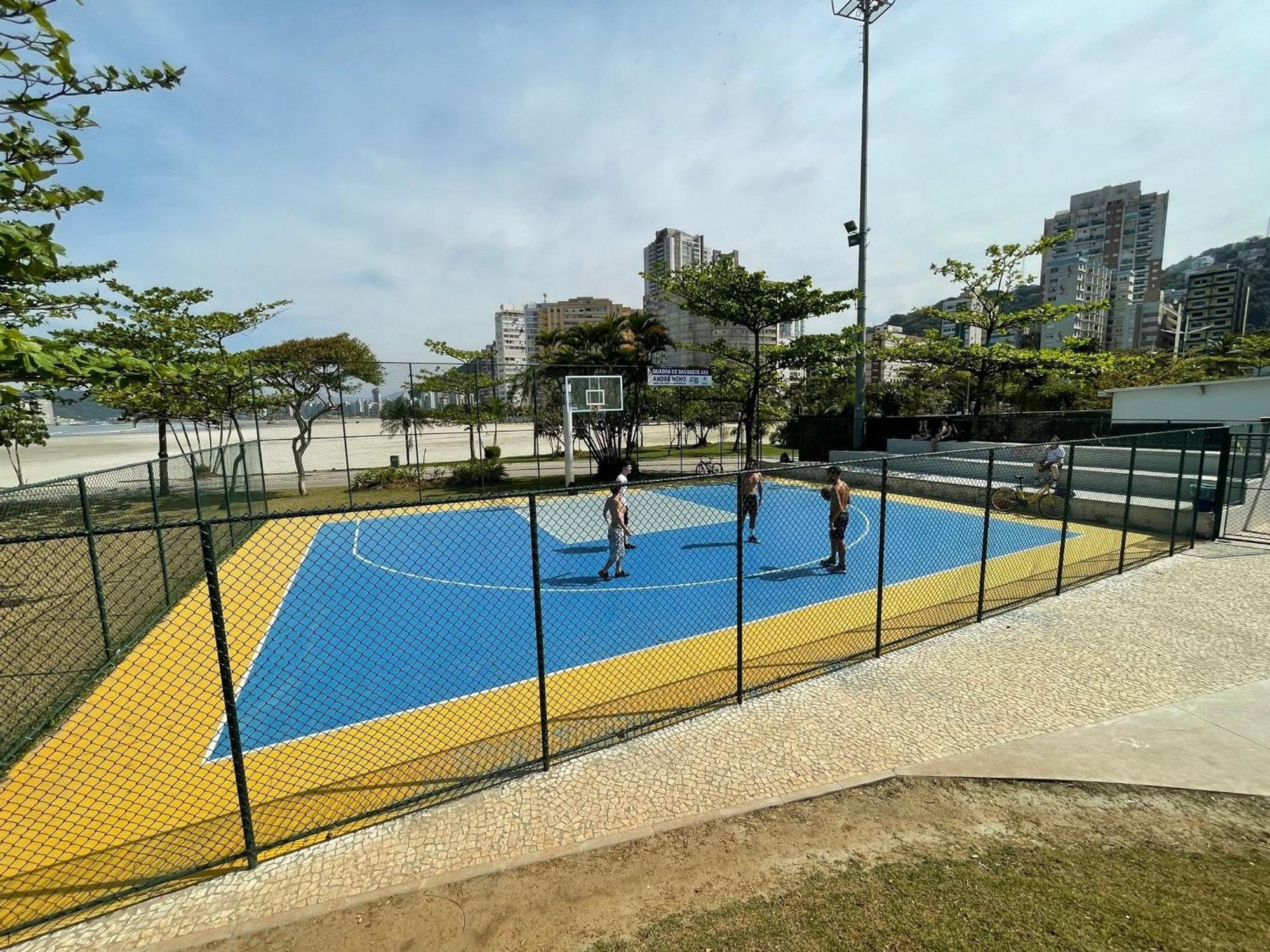 Apartamento Pe Na Areia Melhor Vista Mar De Santos Exterior photo